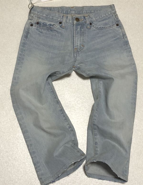 ★ 初お取引様&P取得リピーター様→条件達成特典有り◎新品13.340円◎ユーズド加工◎ RNA◎クロップドデニム拍卖