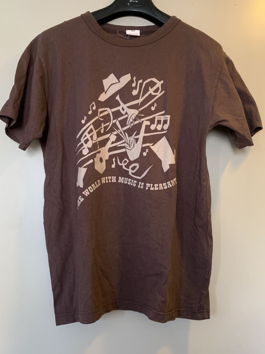 NINE BLOOKS ブラウン Mサイズ 半袖Tシャツ拍卖