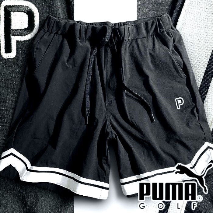 PUMA プーマ ゴルフ 定1.2万 coolCELL 接触冷感 4WAYストレッチ ショートパンツ サマーショーツ ゴルフウェア 627689 01 L ▲028▼50425w02拍卖