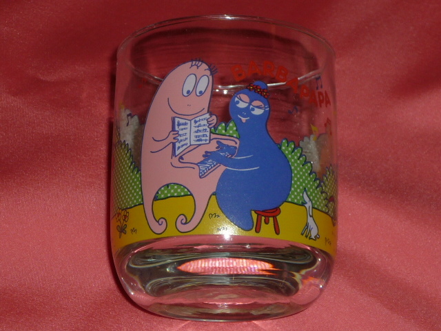 激レア!カワイイ♪ 2007年 バーバパパ キャラクター グラスタンブラー①拍卖