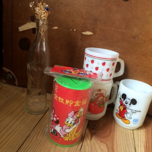 希少レア未開封ディズニー古いミッキー貯金箱ミニードナルド珍品 拍卖