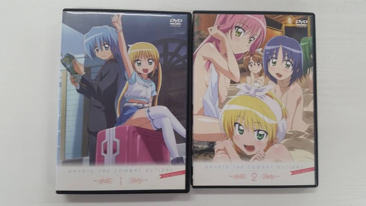 YD8010 DVD【ハヤテのごとく!! 2nd season 全9巻】☆(出演 白石涼子 他)☆現状渡し※拍卖