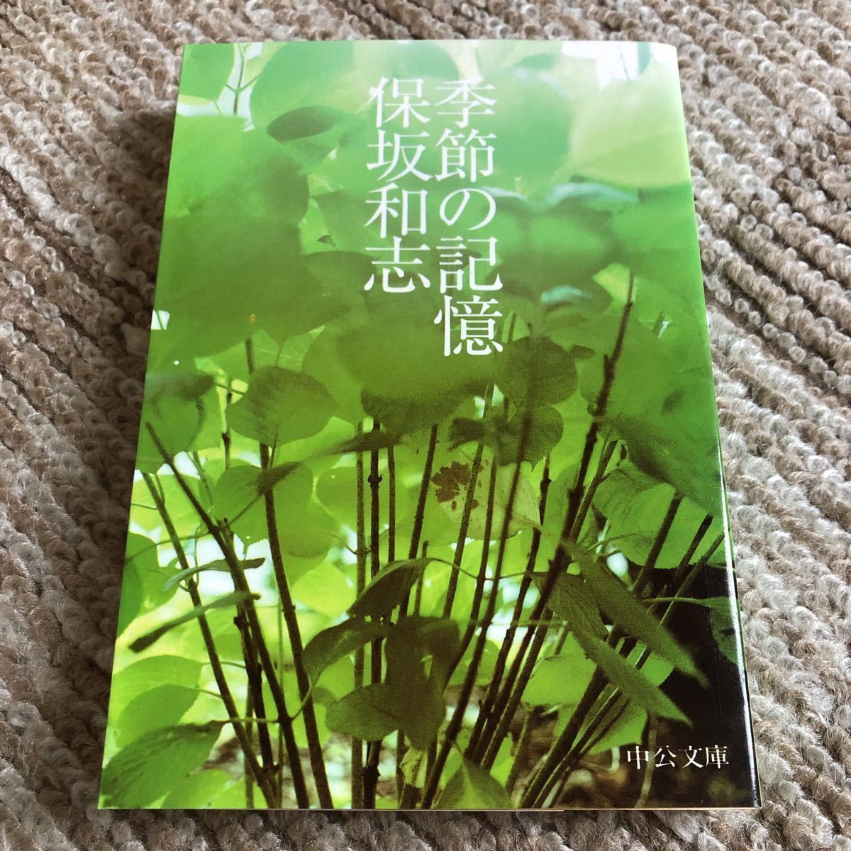 『季節の記憶』保坂和志 中公文庫 定価817円(税込) 新品未読本 送料無料拍卖