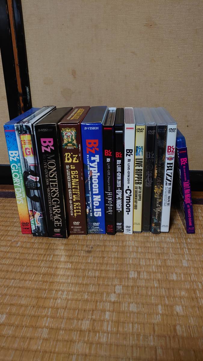 B'z ライブDVD&Blu-ray13組セット拍卖