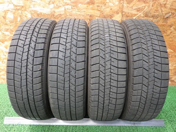 ダンロップ WINTER MAXX 03 165/65R14 79Q 2021年製 8.5分山【4本/スタッドレス/14インチ】手渡し可拍卖
