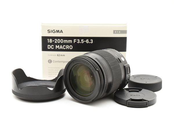 【ジャンク】シグマ SIGMA 18-200mm F3.5-6.3 DC MACRO Contemporary ニコン用 Fマウント Nikon #4463A1222拍卖