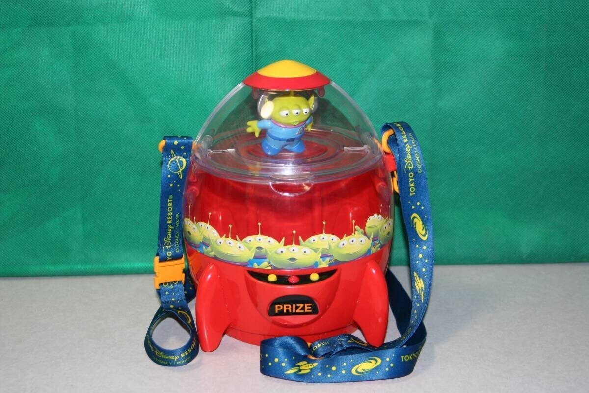 TDR ディズニーリゾート トイ ストーリー リトルグリーンメン エイリアンロケット ポップコーン バケット クレーンゲーム フィギュア拍卖