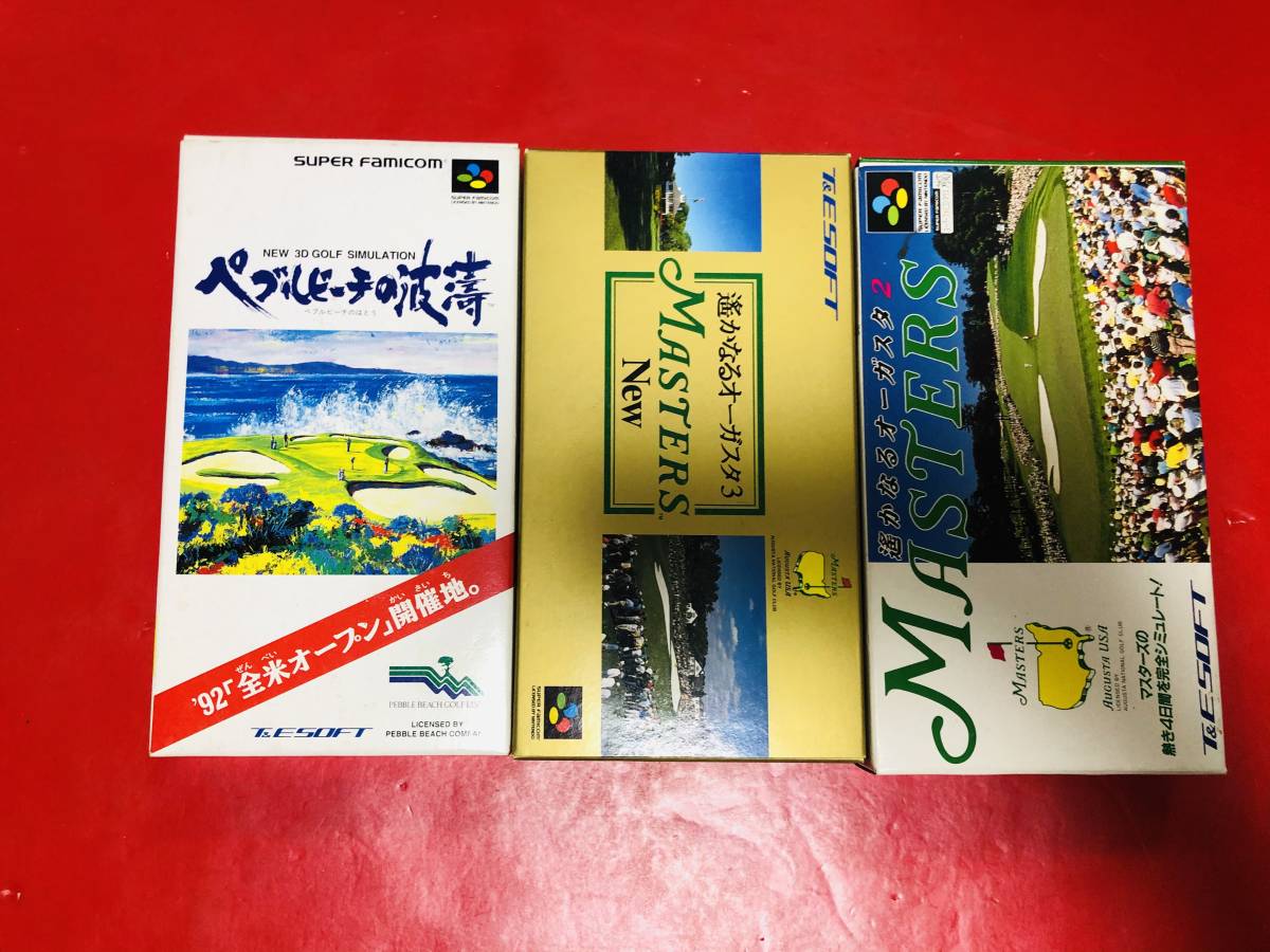 ペブルビーチの波濤 遥かなるオーガスタ2 3 箱説ハガキ付 同梱可!即決!!大量出品中!拍卖