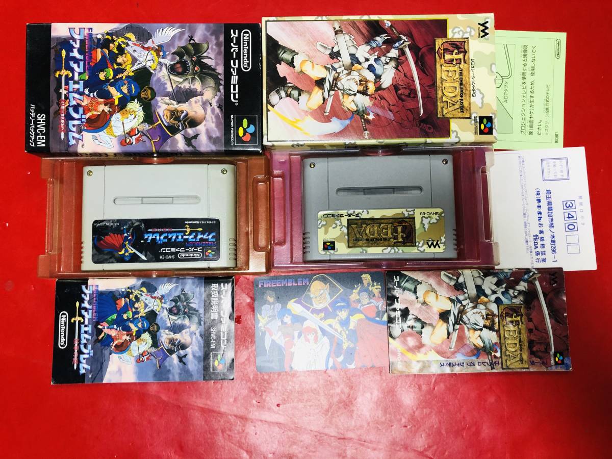 ファイアーエムブレム 紋章の謎 フェーダ 箱説付 同梱ハガキ可!!即決!!大量出品中!拍卖