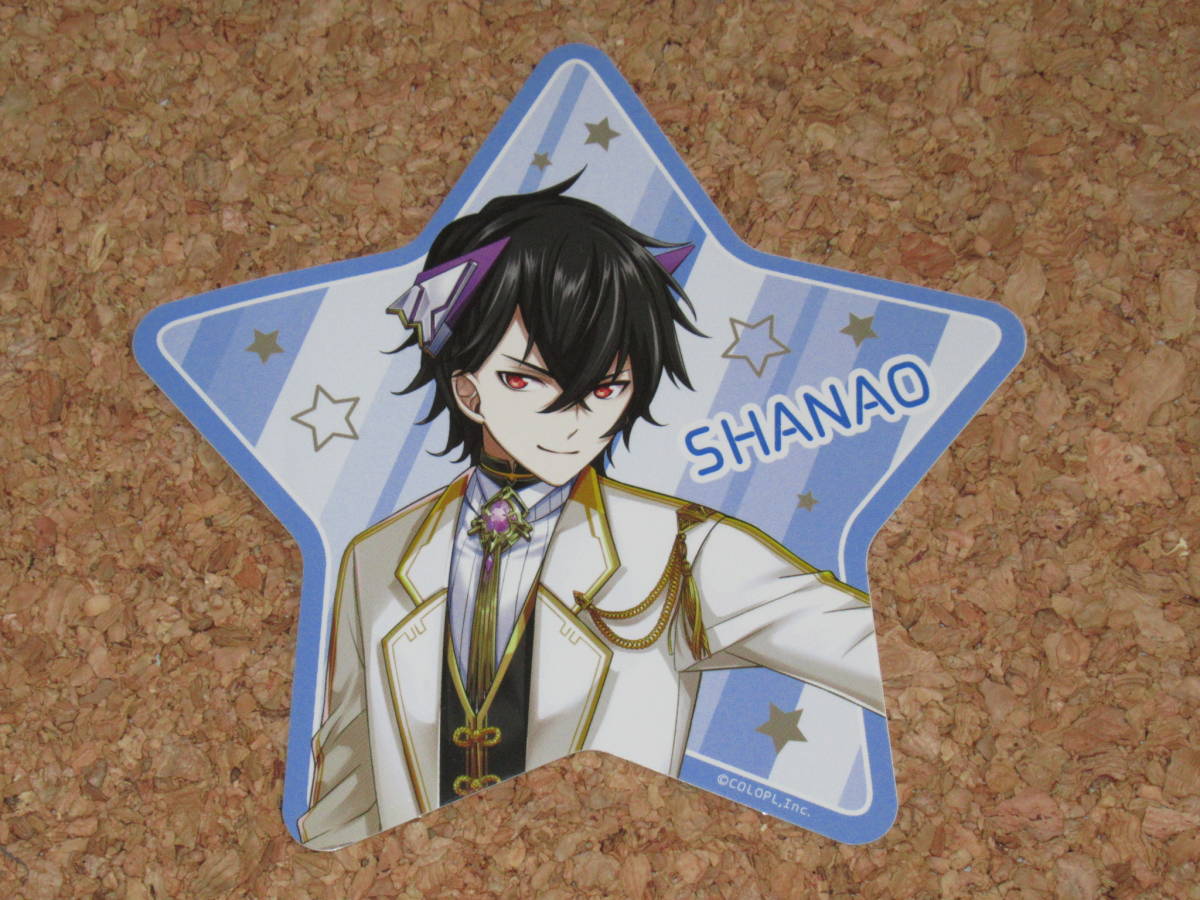 白猫プロジェクト 魔法使いと黒猫のウィズ ウィズとキャトラの白黒カフェ 星型ステッカー シャナオウ拍卖