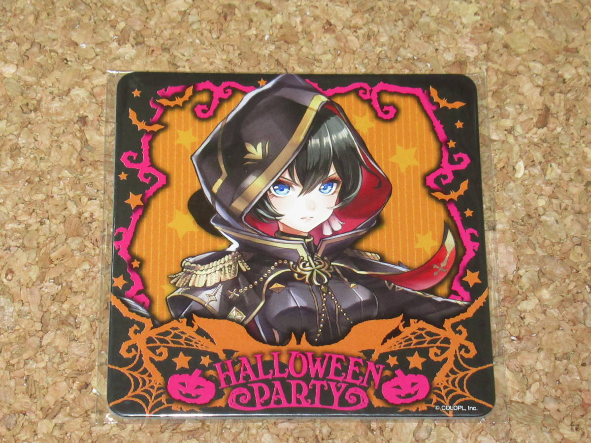 白猫プロジェクト 魔法使いと黒猫のウィズ 白黒ダブルキャッツ! HALLOWEEN PARTY コースター アイーシャ B拍卖