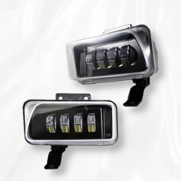 いすゞ 07エルフ ライト LEDフォグランプ フォグレンズ フォグライト レンズ 左右セット フォグ カスタム ドレスアップ パーツ 外装 新品拍卖