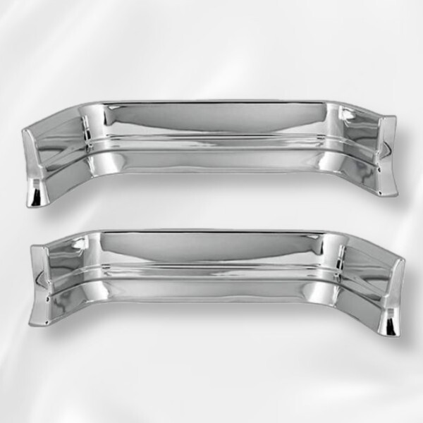 日産UD クオン メッキ ステップカバー ミドル ダンプ 左右 貼付タイプ 部品 メッキパーツ パーツ トラック パーフェクトクオン 新品拍卖