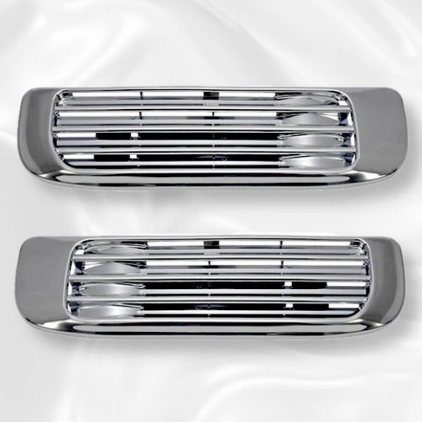 いすゞ 4t 4トン 320フォワード メッキ ベンチレーター メッキカバー 10t ギガ 10トン 平成6年2月〜 クローム 左右セット メッキパネル拍卖