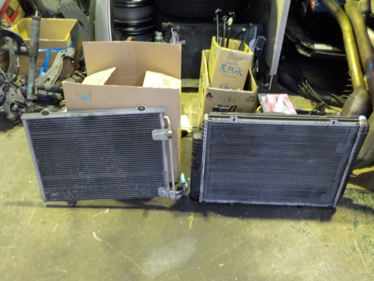 ベンツ SLK230/R170 スペシャルエディション ラジエーターコンデンサー 電動ファン拍卖