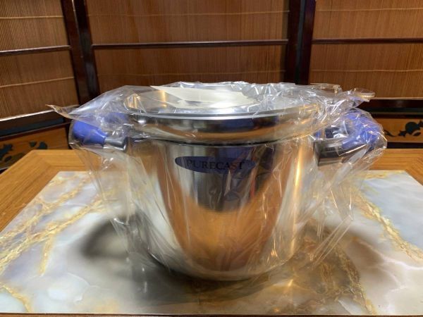 ピュアキャスト ブルー 鍋 特深型21cm 北陸アルミニウム株式会社 #2fyo拍卖