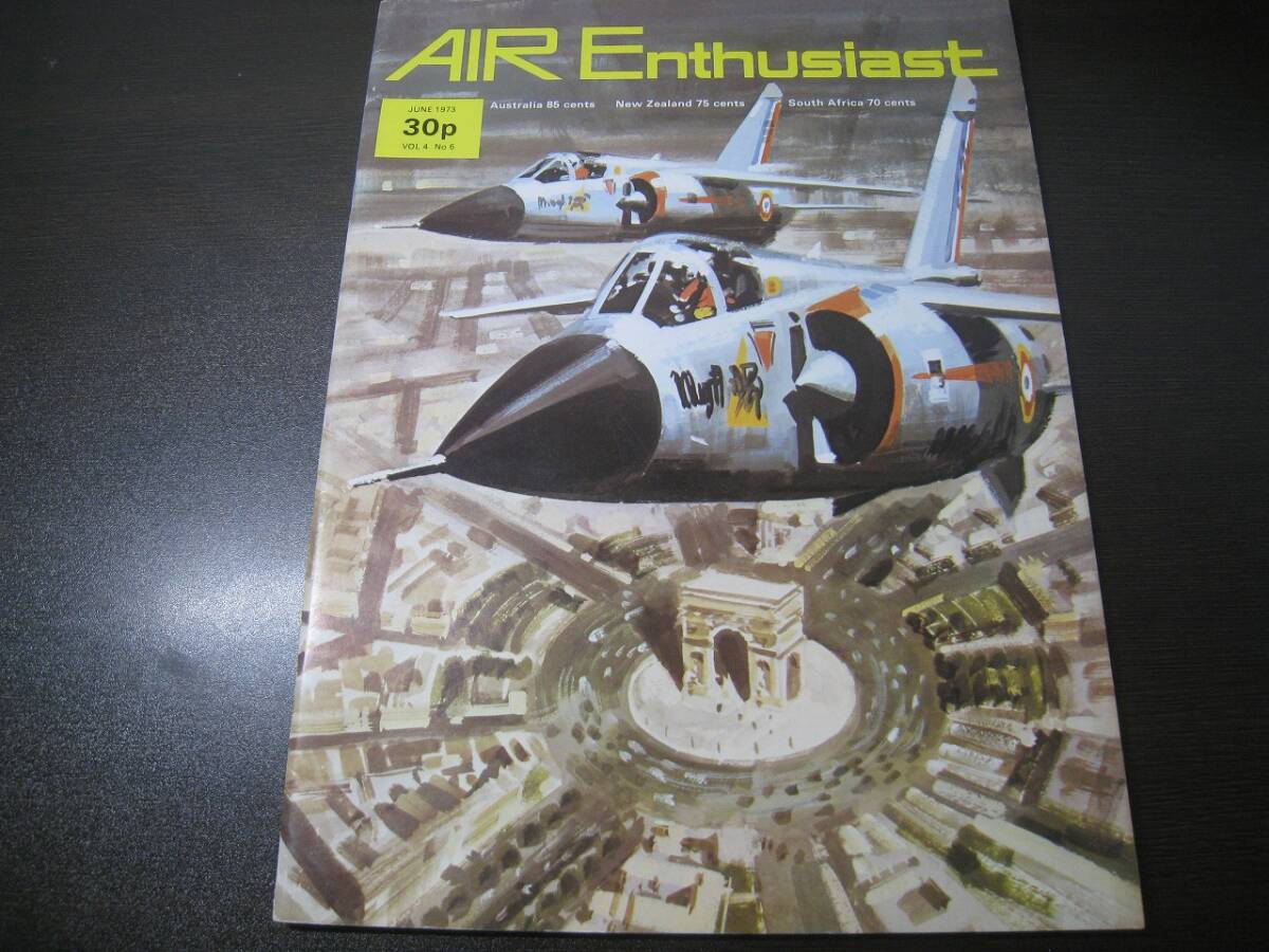 ★【洋書】Air Enthusiast 1973/6 ミラージュ5/JA37/F-15イーグル他 Z7439拍卖