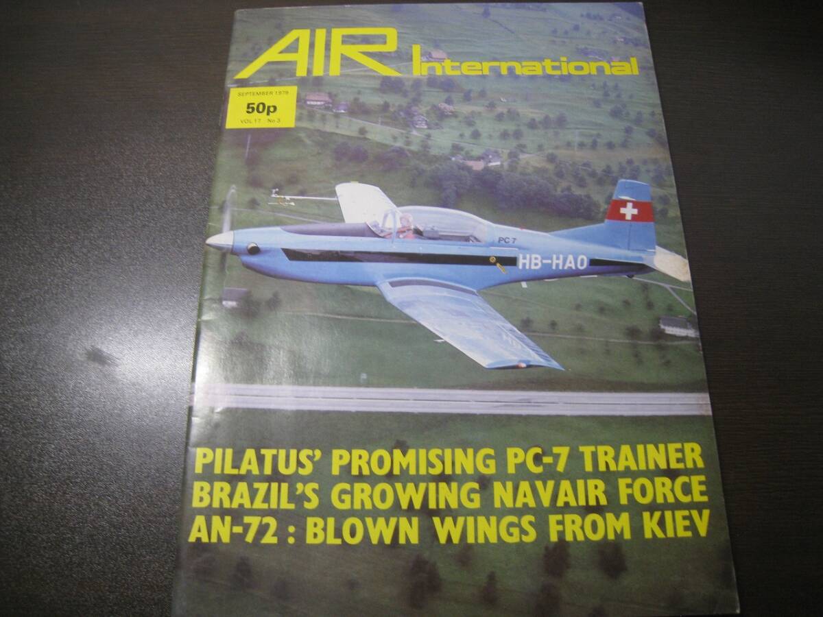 ★【洋書】Air International 1979/9 PC-7練習機/ハリアー/An-72/He-112 Z7443拍卖