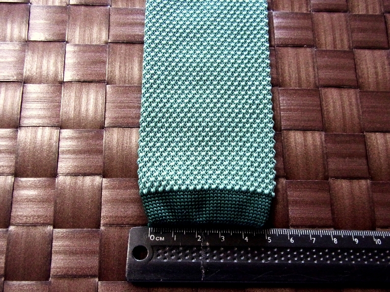 【美品 ニットタイ】0449 ユニクロのネクタイ拍卖