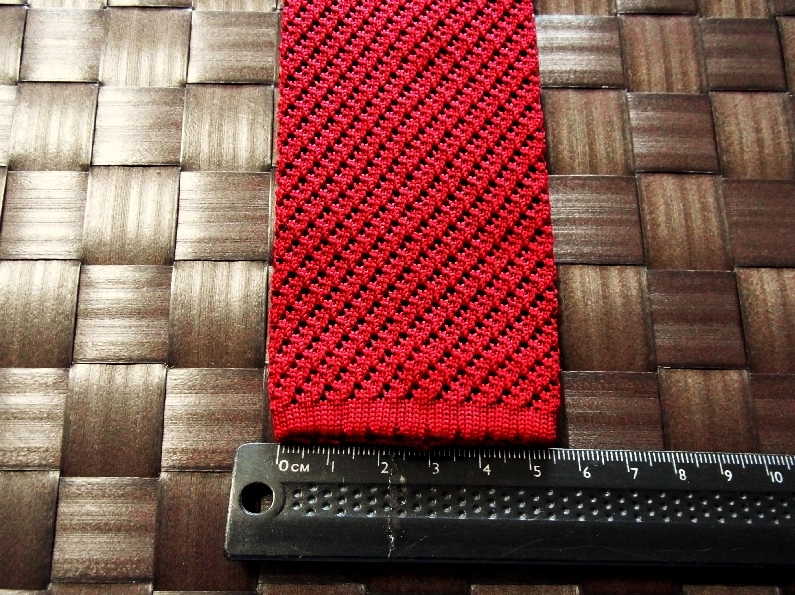 【美品 ニットタイ】0452 フランシスコ ネクタイ拍卖