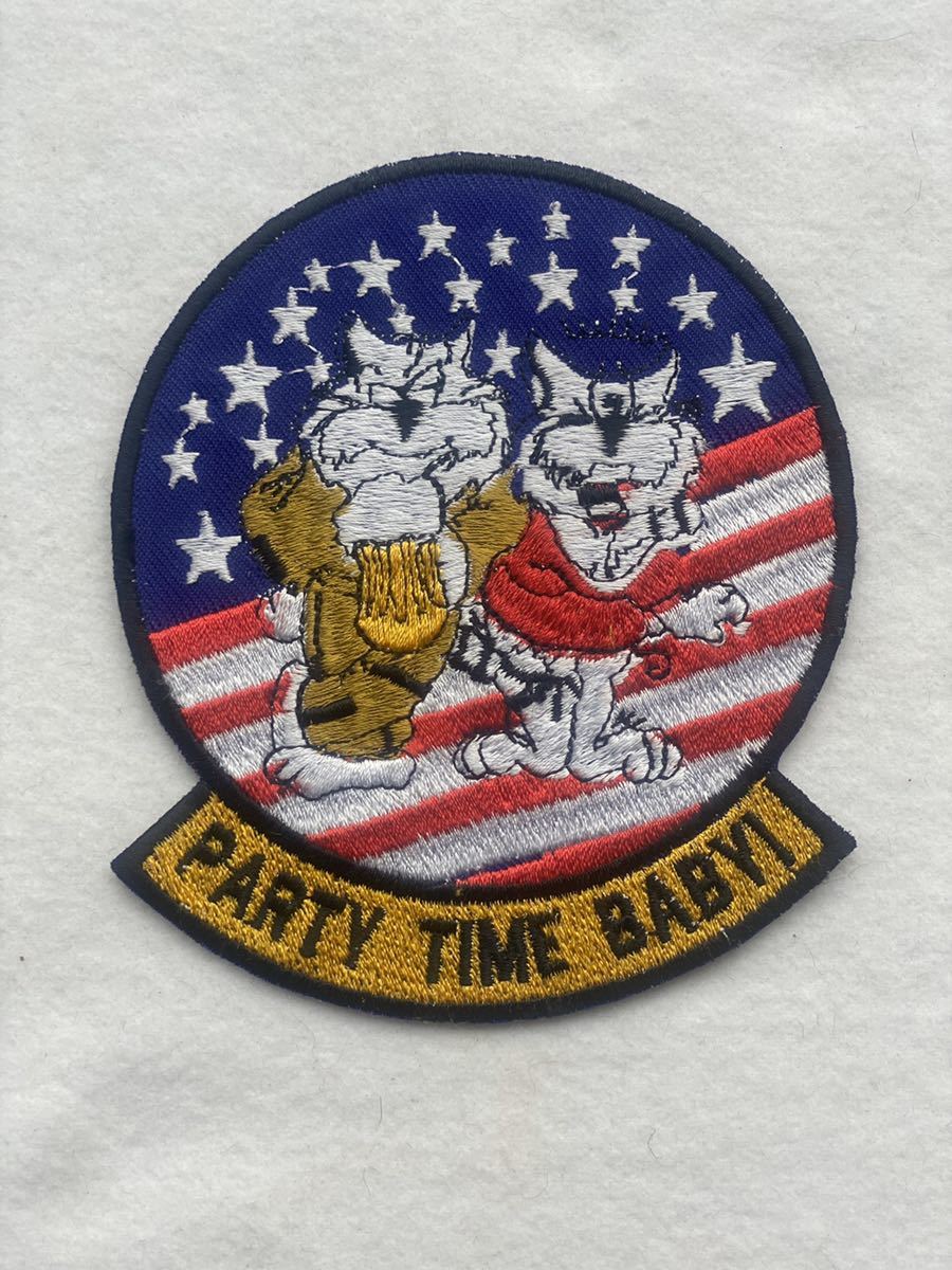 USN F-14 TOMCAT “PARTY TIME BABY!!” patch!!拍卖