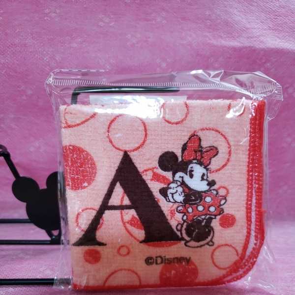 未開封☆ディズニー アルファベット ミニタオル/ミニーA拍卖