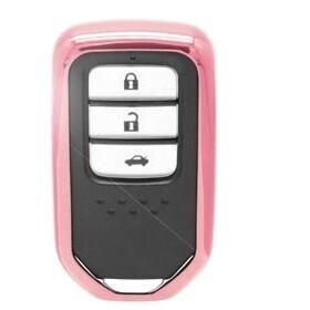 即決新品 ホンダ TPU ピンク スマートキーケース キーカバー フリード オデッセイ ステップワゴン シャトル ジェイド CR-V フィット拍卖