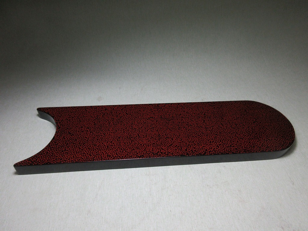 20200528 伝統工芸 木製漆器 七々子塗り 流水花台拍卖