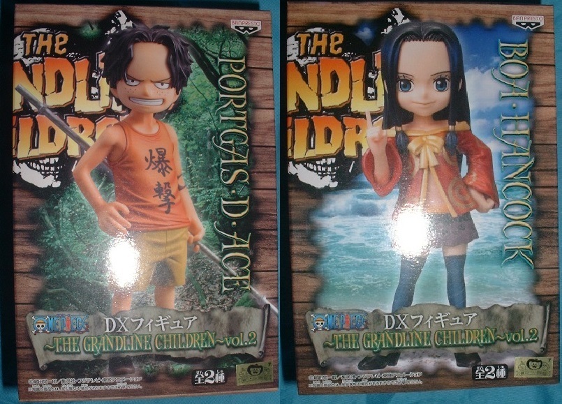 プライズ ワンピース DXフィギュア THE GRANDLINE CHILDREN2 全2種セット(エース&ハンコック)拍卖