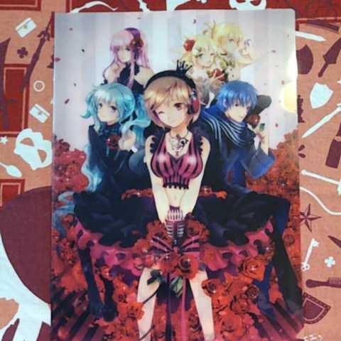 ボーカロイド クリアファイル 状態D 初音ミク リン レン メイコ ルカ カイト拍卖