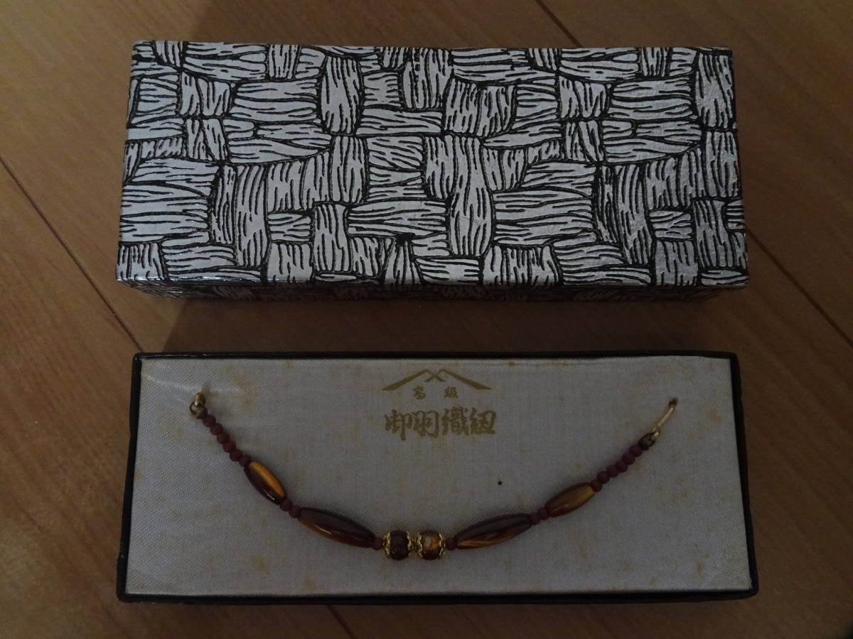 未使用 高級御羽織組 箱付き グラウン ストーン 美術 九谷焼 金 着物 羽織留め拍卖