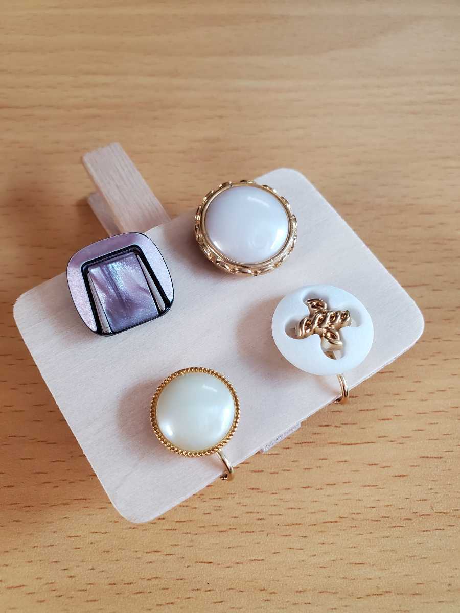 最終値下げ レディース イヤリング ヴィンテージ カフスボタン 4点セット拍卖