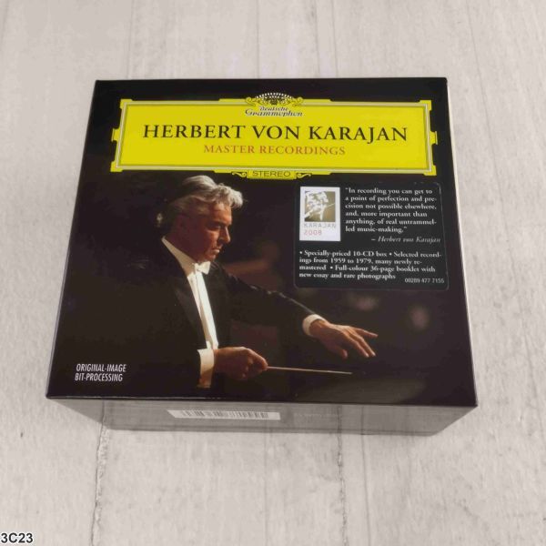 3C23 CD Herbert von Karajan Master Recordings Deutsche Grammophon 10枚組拍卖