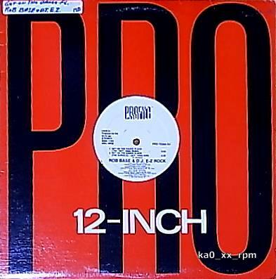 ★☆Rob Base & D.J. E-Z Rock「Get On The Dance Floor」☆★5点以上で送料無料!!!拍卖