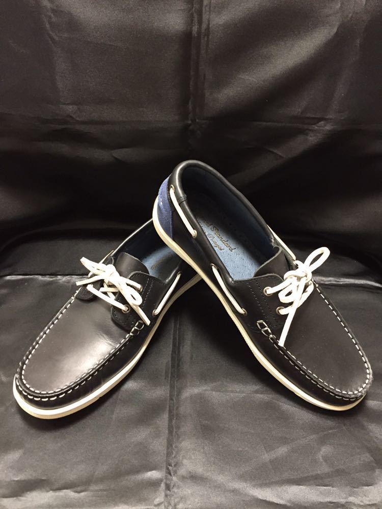 ★新品未使用★JOURNAL STANDARD★ジャーナルスタンダード★デッキシューズ★41★ネイビー★ビームス★ユナイテッドアローズ★サーフ拍卖