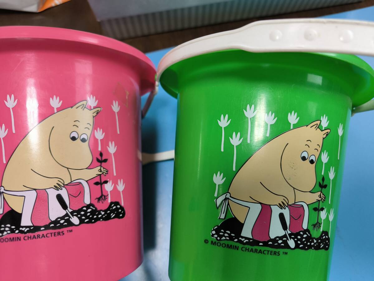 ムーミン バケツ イタリア製 2個セット アンティーク拍卖