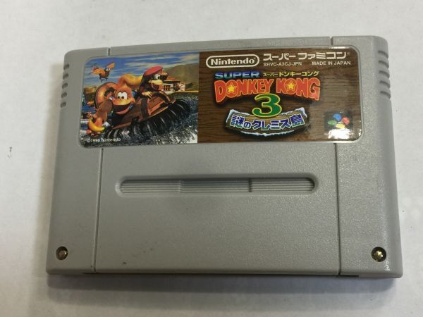 GG.スーパーファミコン スーパードンキーコング3 謎のクレミス島 2F84AA拍卖