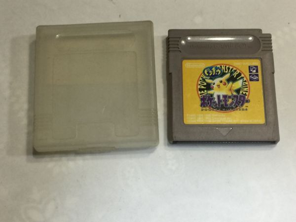 SG.ゲームボーイ ポケモン イエロー 黄 ケース入り 2F08AA拍卖
