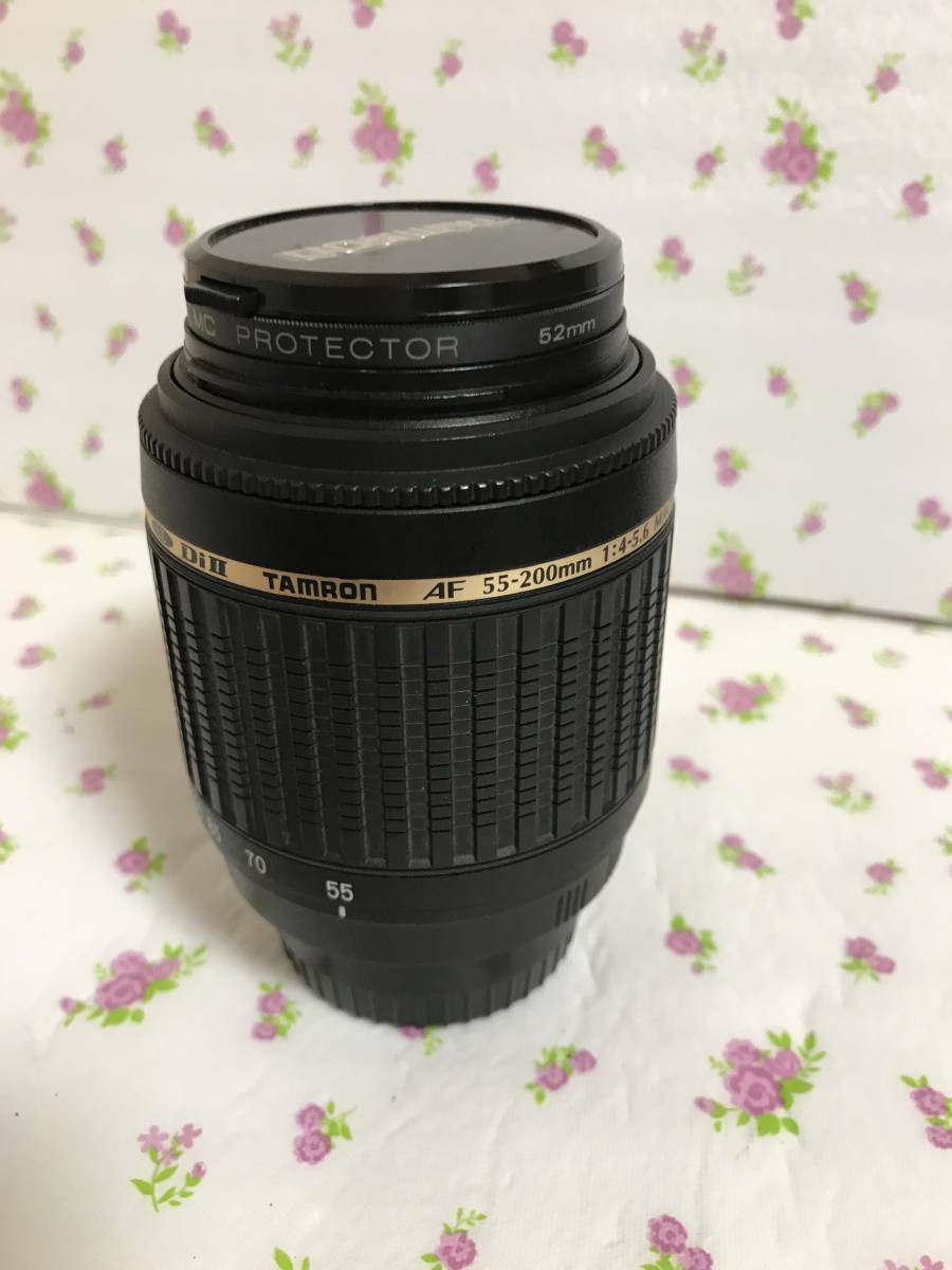 NIKON TAMRON AF 55ー200mm f4ー5・6 マクロ 光学系OK拍卖