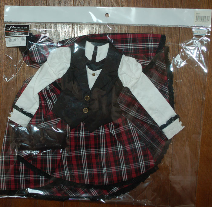 VOLKS SD 用 【 バックロングスカートセット ( 赤チェック ) 】 SD, SD13、SDGr / ボークス拍卖