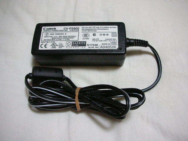 ◆中古品 CANON キヤノン ACアダプタ CA-PS800◆ 拍卖