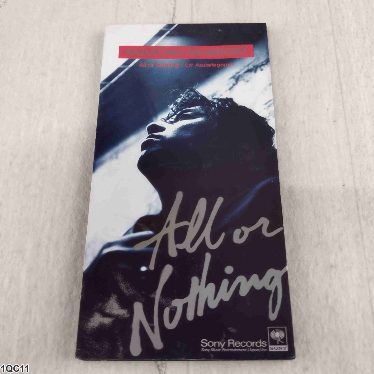 1QC11 CD 宮本和知 KAZUTOMO MIYAMOTO All or Nothing拍卖