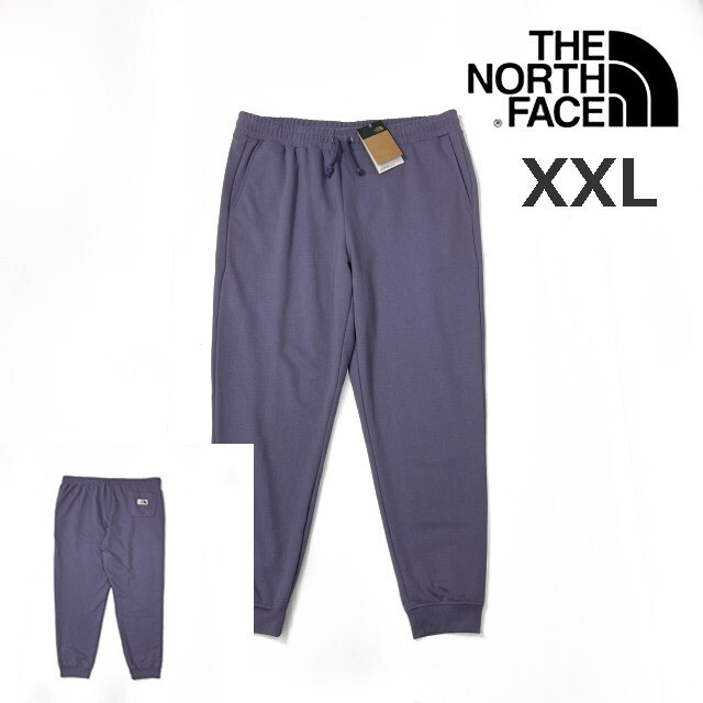 売切り【正規新品】THE NORTH FACE W HERITAGE PATCH JOGGERS ジョガーパンツ US限定 ロゴパッチ 裏起毛 男女兼用(XXL)紫 190110-25拍卖