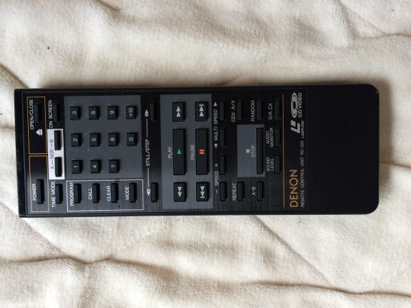 電池フタ欠品★送料無料★DENON★デノン★オーディオ用リモコン★RC-302★中古★動作品★返金保証あり拍卖