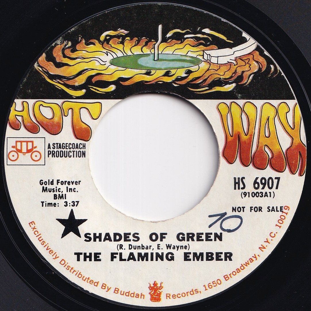 Flaming Ember Shades Of Green / Don't You Wanna Wanna Hot Wax US HS 6907 210978 ROCK POP ロック ポップ レコード 7インチ 45拍卖