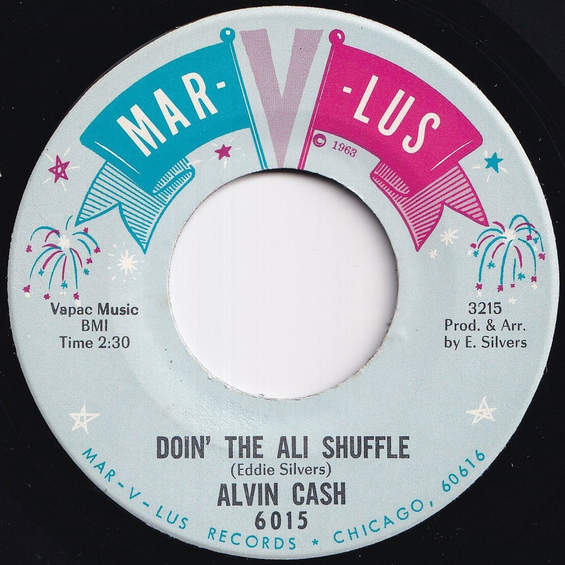 Alvin Cash Doin' The Ali Shuffle / Feel So Good Mar-v-lus US 6015 211081 SOUL ソウル レコード 7インチ 45拍卖