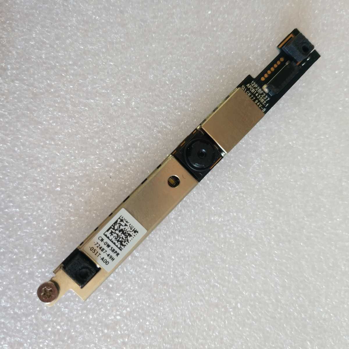 岐阜 即日 送料198円 ★ DELL Alienware 17 M17x ゲームノート用 内蔵カメラ ウェブカメラ DP/N: 0W58PR ★管 X015L拍卖