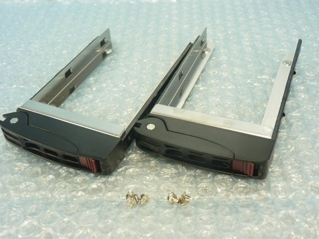 1RRB // 2個セット Supermicro CSE-417 の ハードディスク(HDD)マウンタ 2.5インチ 用 / 01-SB16105-XX00C102 拍卖