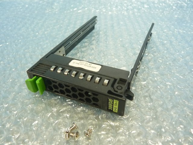 1RSK // 富士通 ハードディスク(HDD)マウンタ 2.5インチ 用 / A3C40135103 ラベル(300GB SAS 10K-C) // Fujitsu PRIMERGY RX2520 M1 取外拍卖