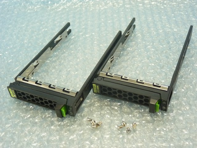 1RUA // 2個セット ハードディスク(HDD)マウンタ 2.5インチ 用 / A3C40179841 / ラベル(900GB SAS 10k-C)//Fujitsu PRIMERGY TX2560 M1取外拍卖